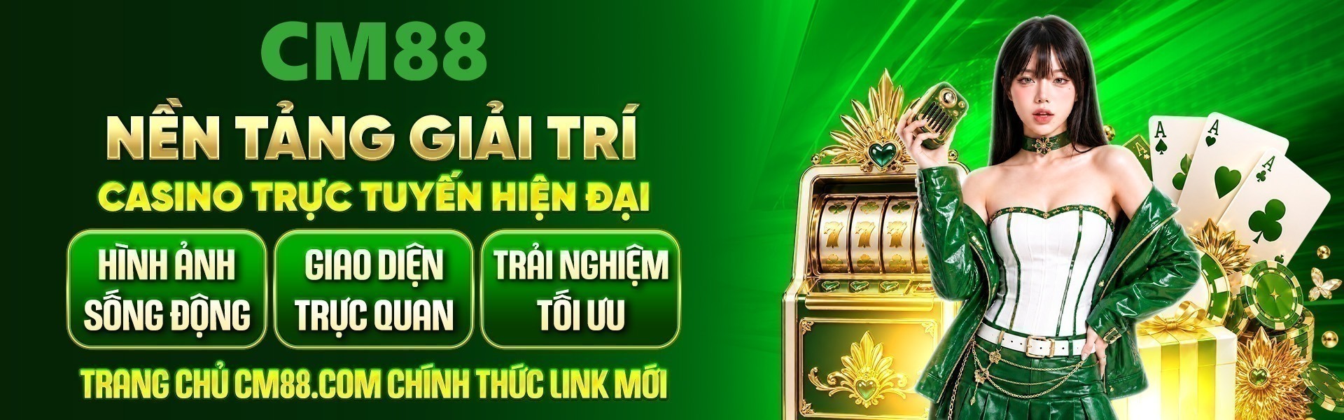 CM88 – điểm đến giải trí với casino, thể thao và các tựa nổ hũ mới nhất dành cho người chơi Việt.
